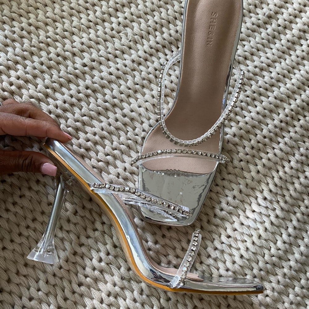 Shein Diamanté Heels